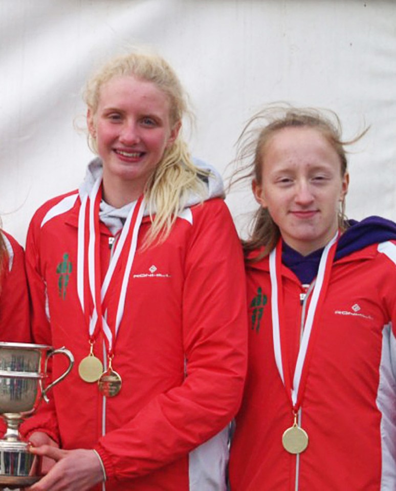  Lucy and Stacey represented British athletics in European competition this summer