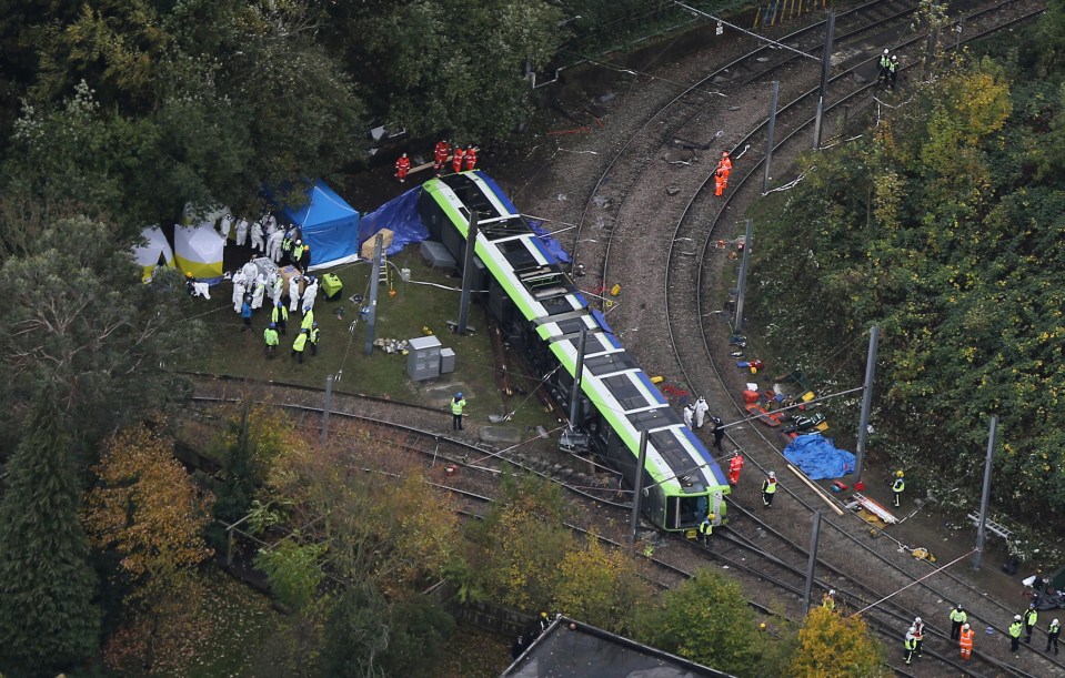  The last of those trapped was taken to hospital at around midday