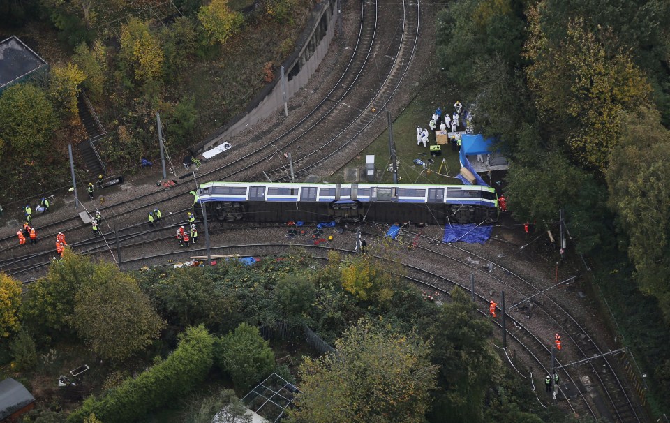  Those with major injuries are believed to have been treated at Croydon University Hospital