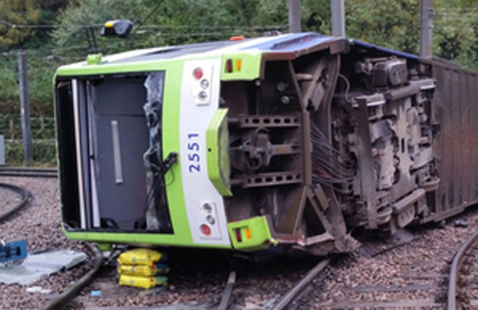  Tram was travelling 'significantly faster' than usual when it took sharp left at Sandilands