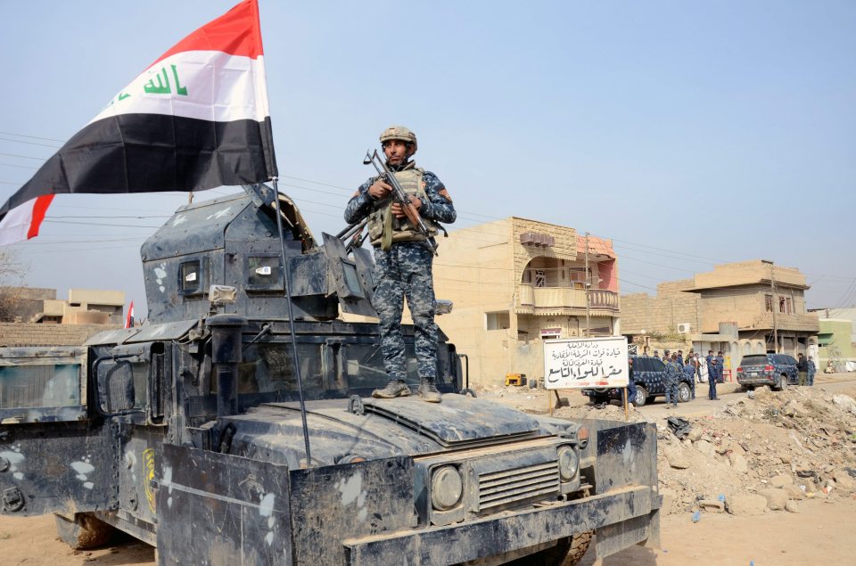  Iraqi forces have taken control of the town of Hammam al-Alil in Mosul