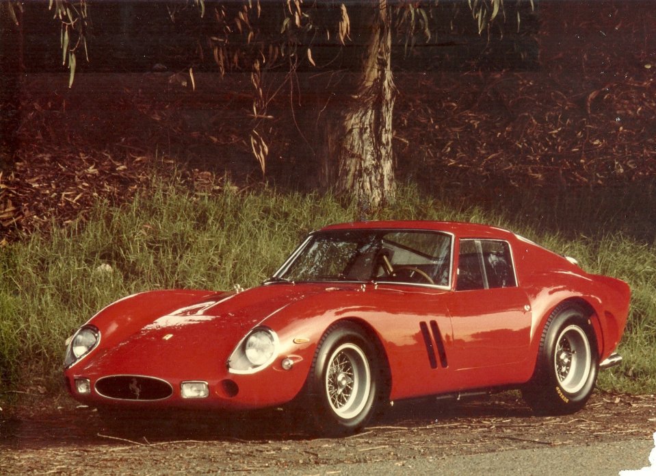  The car pictured in the late-70s, when it was sprayed red