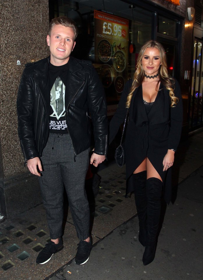  The beauty was joined by boyfriend Tommy Mallett