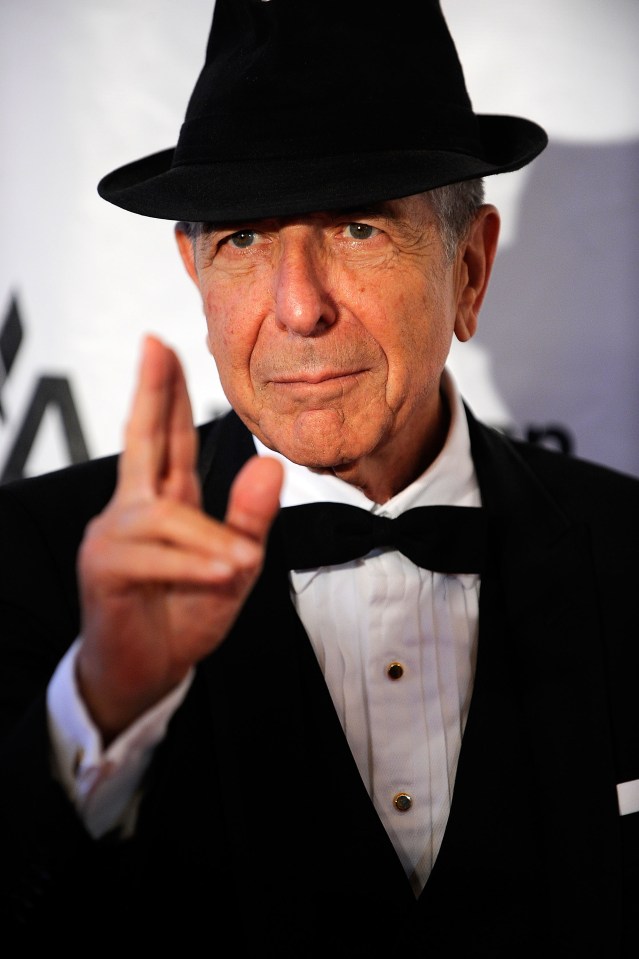  Leonard Cohen is famous for classic hit 'Hallelujah'