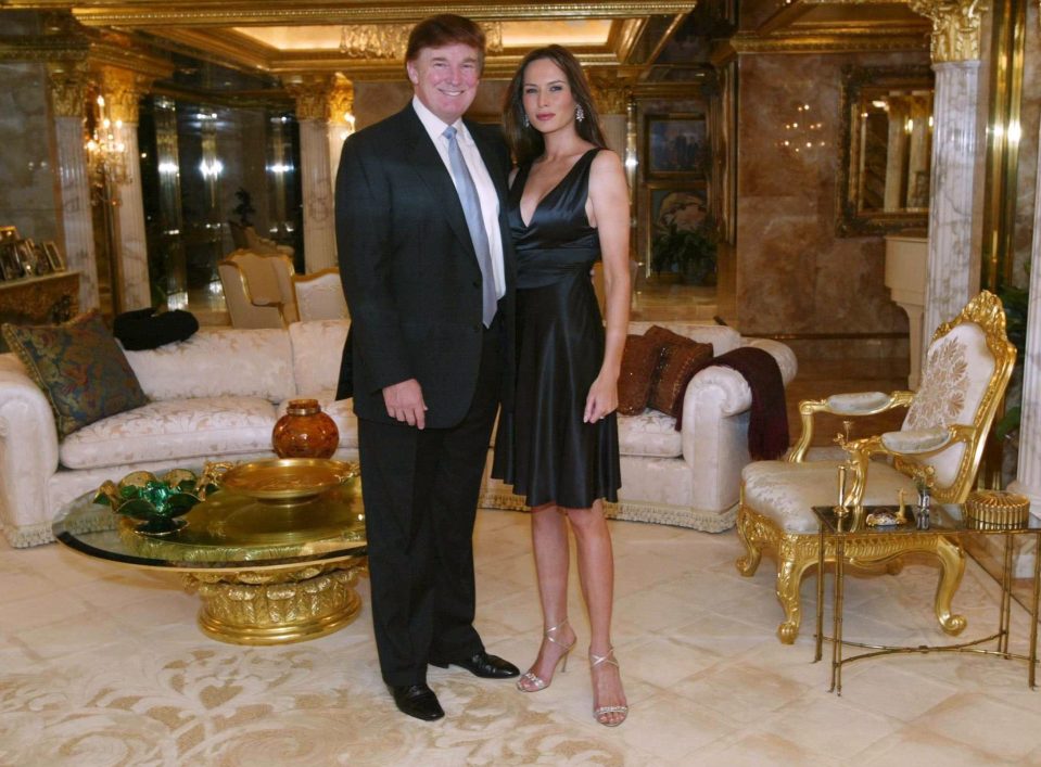  Trump and wife Melania in 66th-floor penthouse