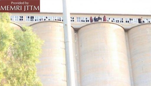  Vicious... A man accused of homosexuality was thrown from this grain silo