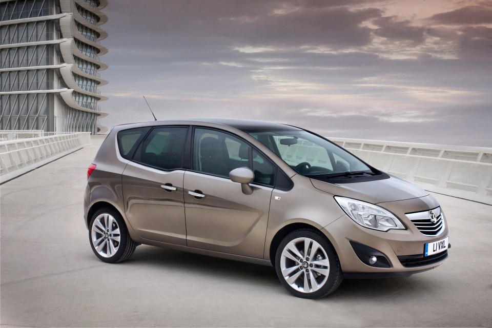 A Vauxhall Meriva dropped from £19,000 to just over £6,000