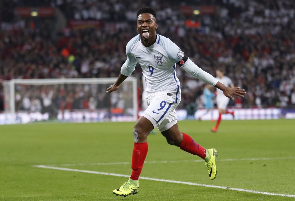  The striker has no problem scoring for England but can't get a league start for his club