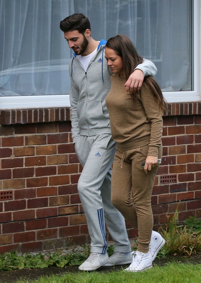 FAMEFLYNET - Exclusive: Karen Danczuk Moves Her Spanish Toy Boy Lover David Into Her Rochdale Home