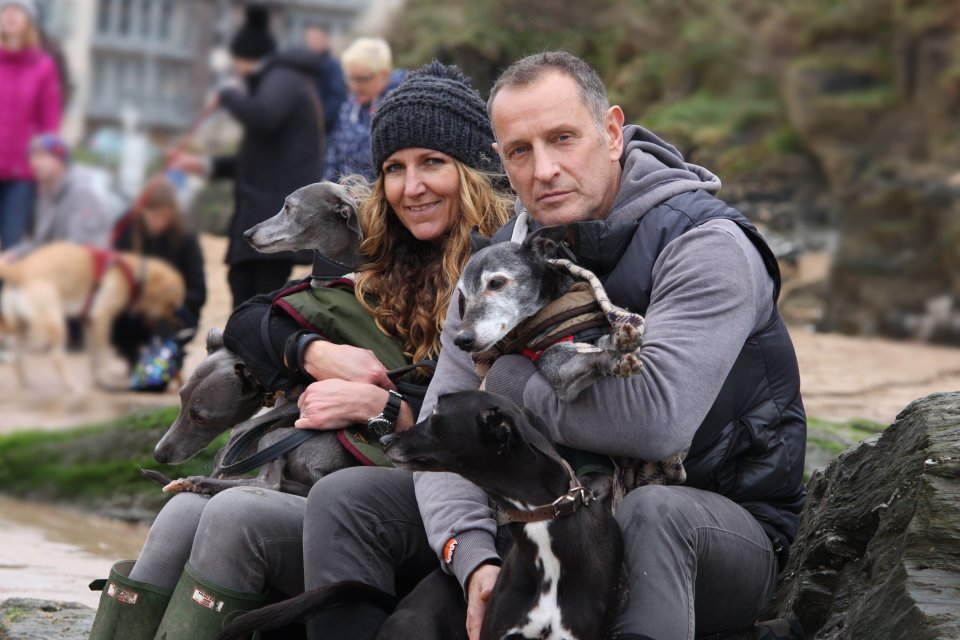  Walnut was covered in a chequered blanket for the beach visit