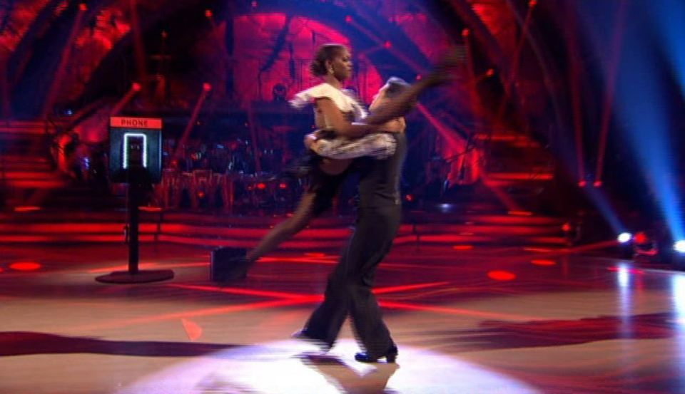  Danny had performed an impressive Argentine Tango with his partner Oti