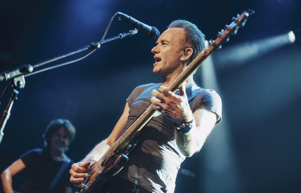  Musician Sting performs at the Bataclan concert hall in Paris, France, a year on from the deadly terrorist attacks