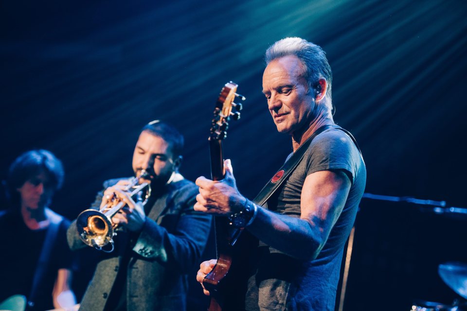  Last night Sting headlined in a Bataclan show to reopen the 15-year-old venue a year after the attacks