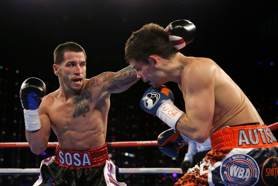  Jason Sosa kept hold of his belt in his first title defence