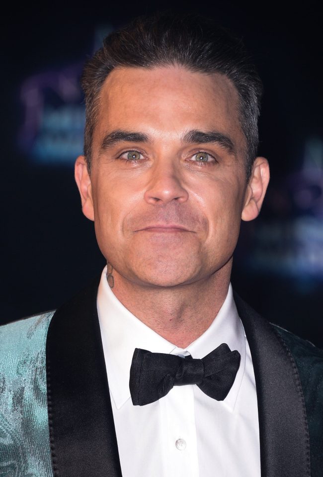  Sing when you're winning ... Robbie Williams is one of many major stars to have benefited from Eds penmanship