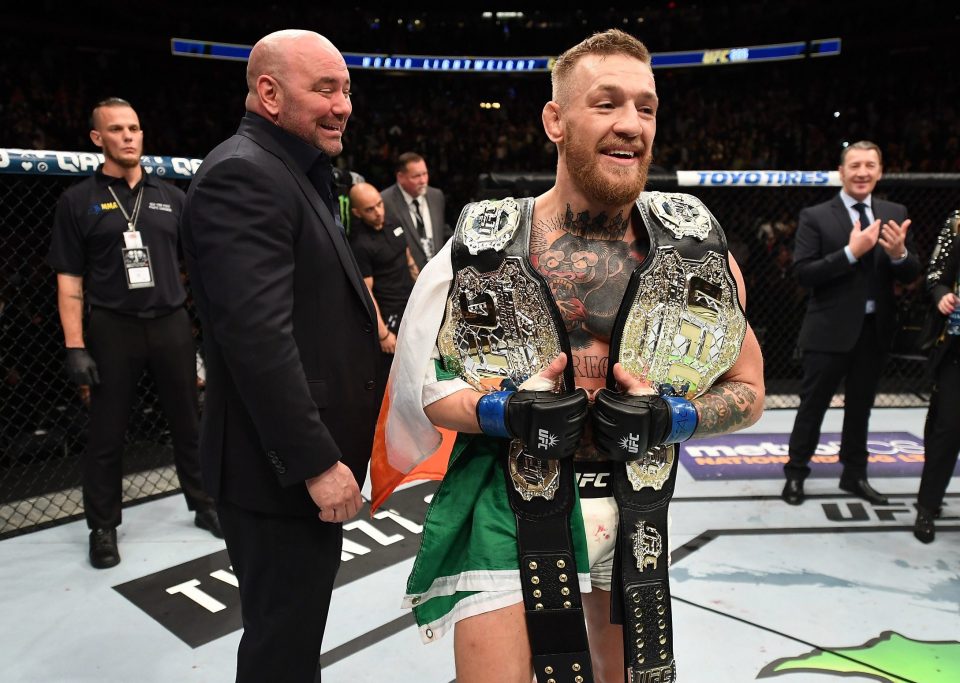  The Irishman has told boss Dana White that he wants a share in the company