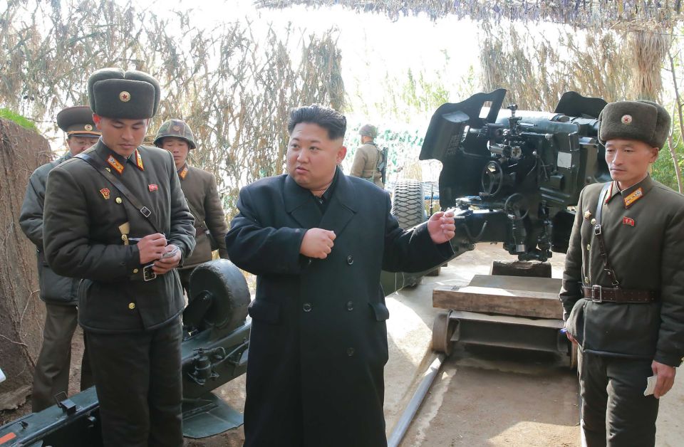  Kim Jong Un has ignited fears of an imminent attack on a South Korean island.