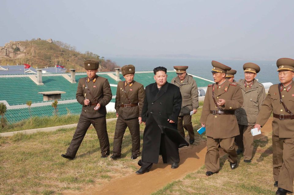  The disputed island Baengnyeong belongs to South Korea and is directly on the sea border of the divided peninsula.