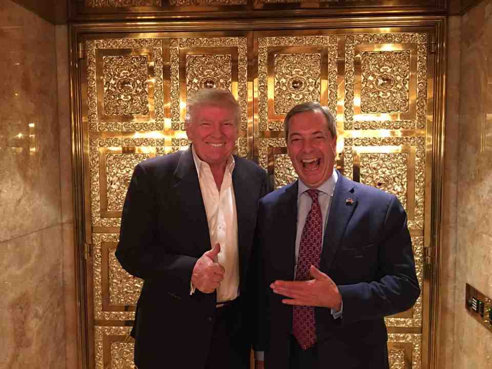  Farage humiliated No10 saying it was in 'national interest' for him to broker a Brexit deal with Trump