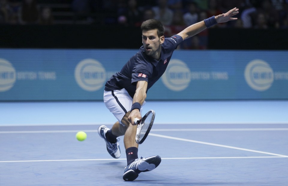  Djokovic beat Dominic Thiem in front of Mourinho and Pique