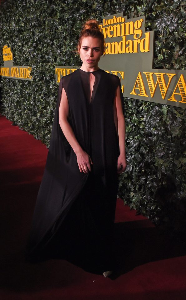  Billie Piper also added a touch of glamour to the red carpet