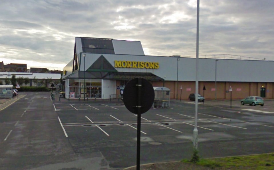 Staff at Morrisons in Consett were 'absolutely marvellous' according to Mary's daughter