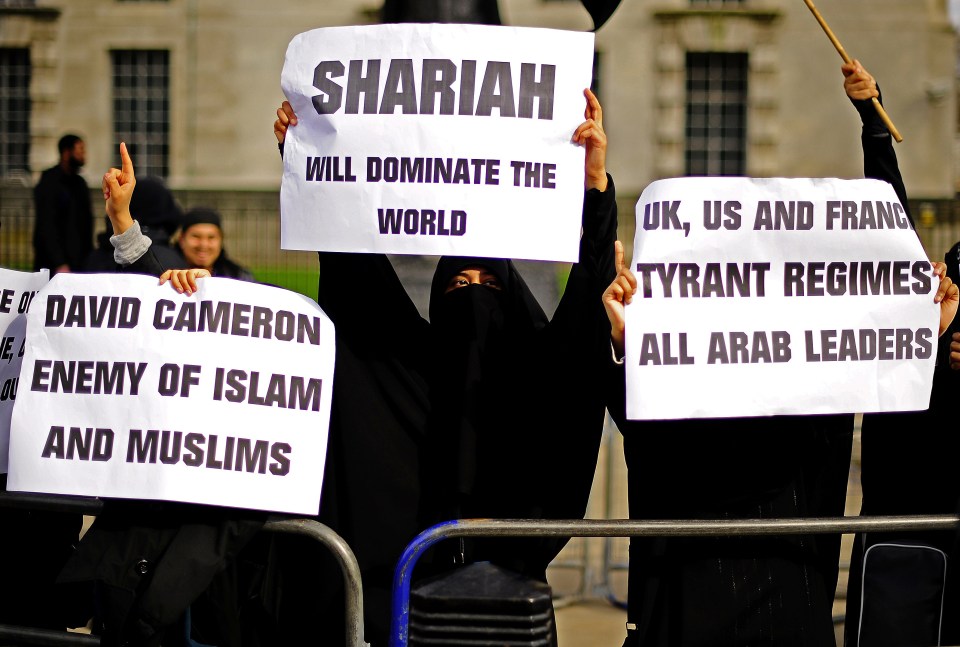  Campaigners are trying to get sharia courts banned in the UK because they claim they fringe upon women's rights