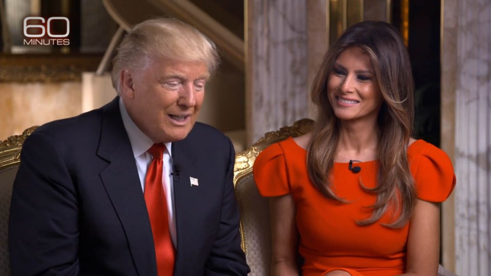 Trump sent a series of tweets criticising TV shows, but Melania admitted she struggled to tell her husband what to do