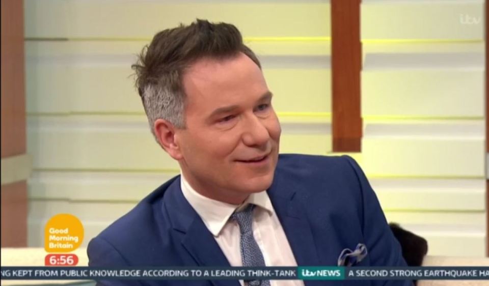  Richard Arnold debuted a new look on Good Morning Britain