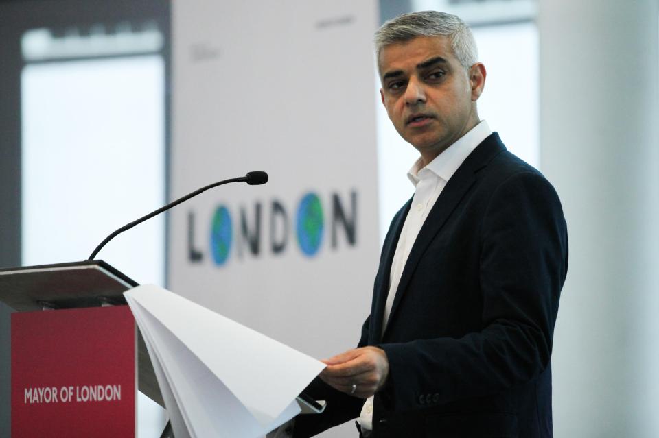  Sadiq Khan ... Mayor of London is worth 200 points in the game, and is dubbed 'Hamaskhan' by the poster