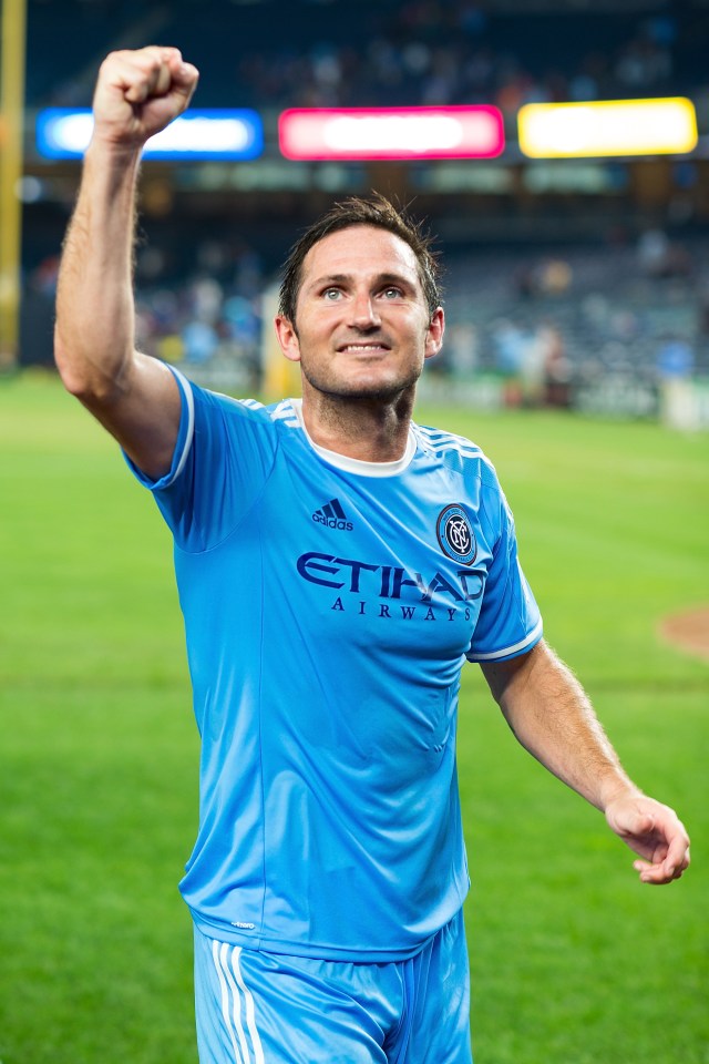  Frank Lampard is clubless after leaving New York City FC, and could be tempted with a move to Wales