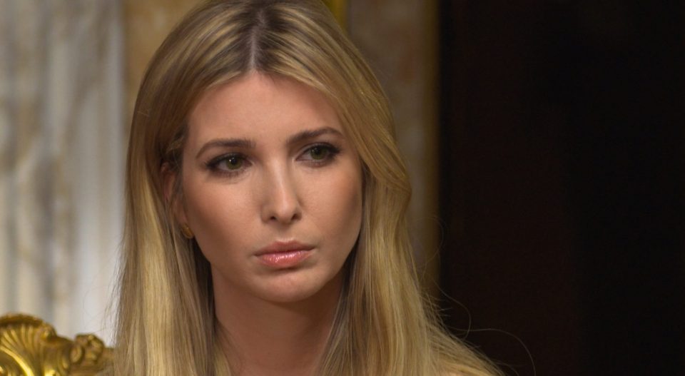  Ivanka Trump during a television appearance last year