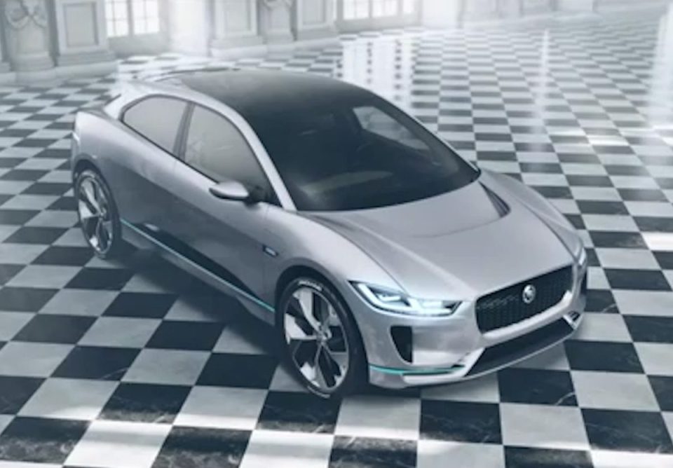  New Jaguar -PACE 'performance SUV' runs on two silent electric motors