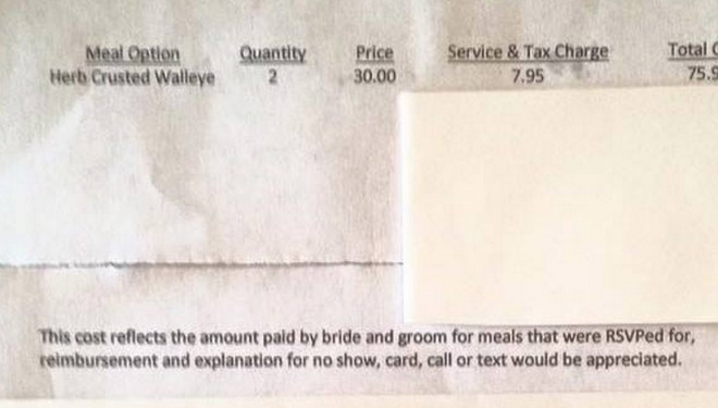  She was billed the equivalent of £60