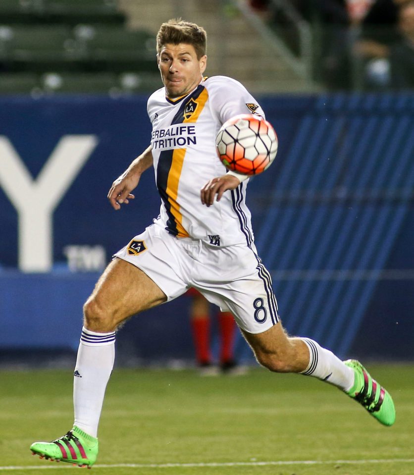  Ex-Liverpool midfielder Steven Gerrard is also leaving LA Galaxy after two terms