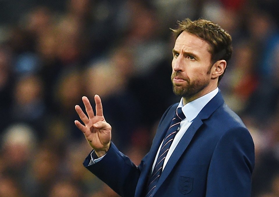  Southgate is unbeaten from his four matches in charge