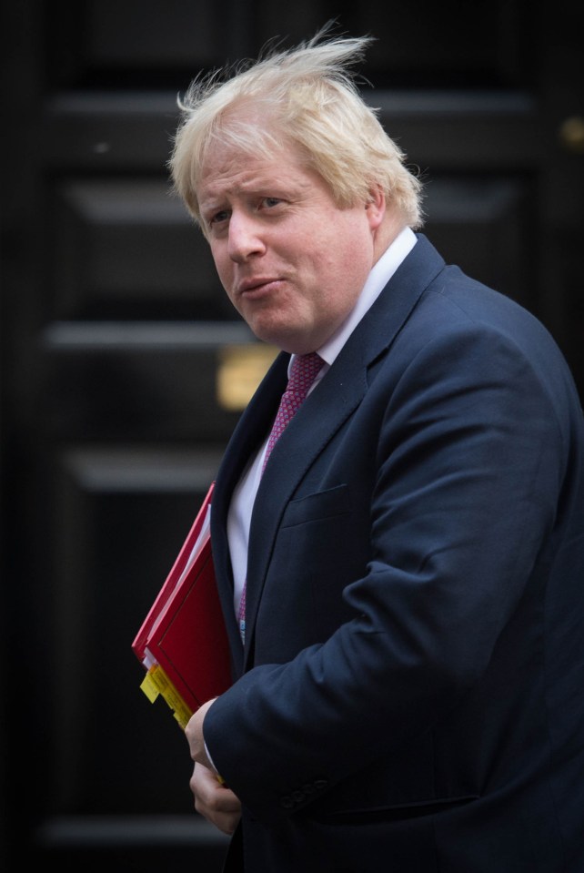  Boris Johnson said hostile attitudes towards Trump would damage the UK