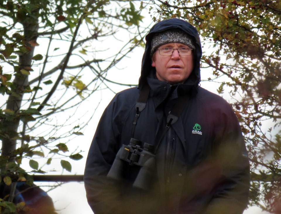  Security, armed with radios and binoculars, constantly patrol the site about 10 miles south of Cambridge