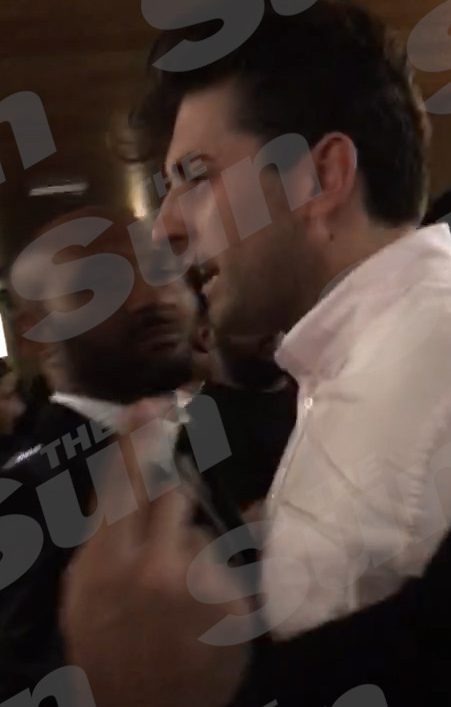 In the video, filmed in Dubai over the weekend, Arg appears to square up to James DeGale 