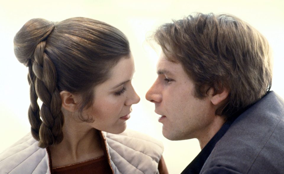  Carrie and Harrison embarked on a three month affair during filming for A New Hope