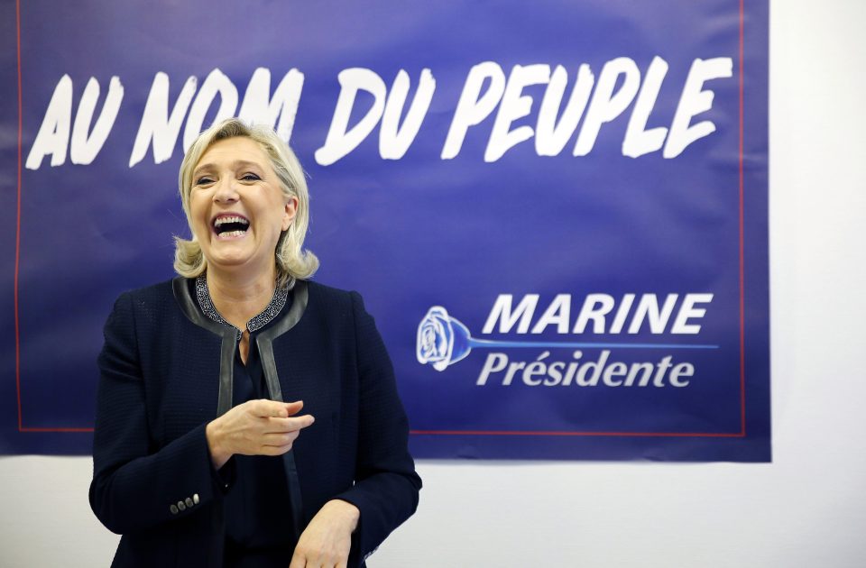  French far-right political Party National Front (FN) Leader Marine Le Pen has stormed ahead in the latest polls