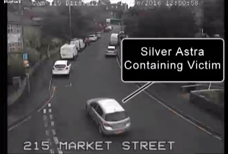  CCTV footage issued by West Yorkshire Police shows a silver Vauxhall Astra in which Labour MP Jo Cox arrived at Birstall library before she was killed