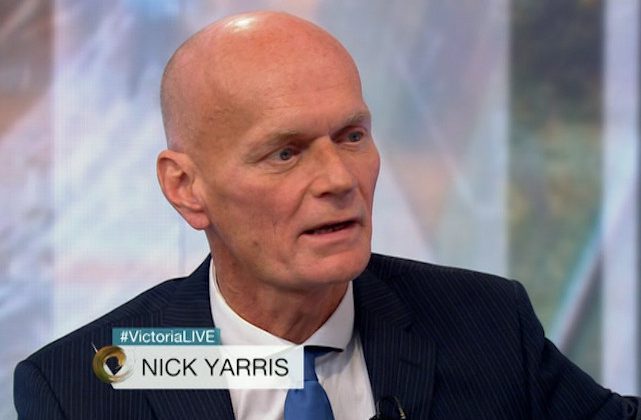  Nick Yarris appeared on the BBC's Victoria Derbyshire programme before he featured on This Morning