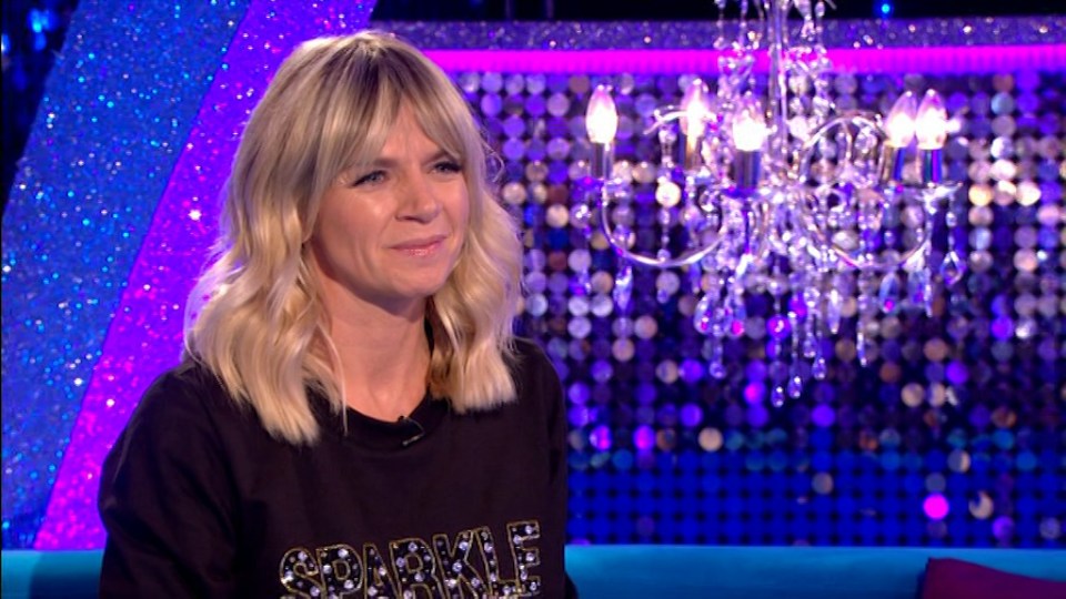  Zoe Ball passed on her well wishes to Danny's dad