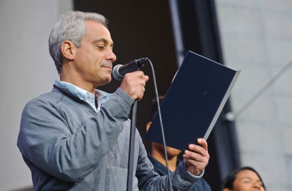  Chicago's mayor Rahm Emanuel  has claimed the city will be a sanctuary for immigrants in the US