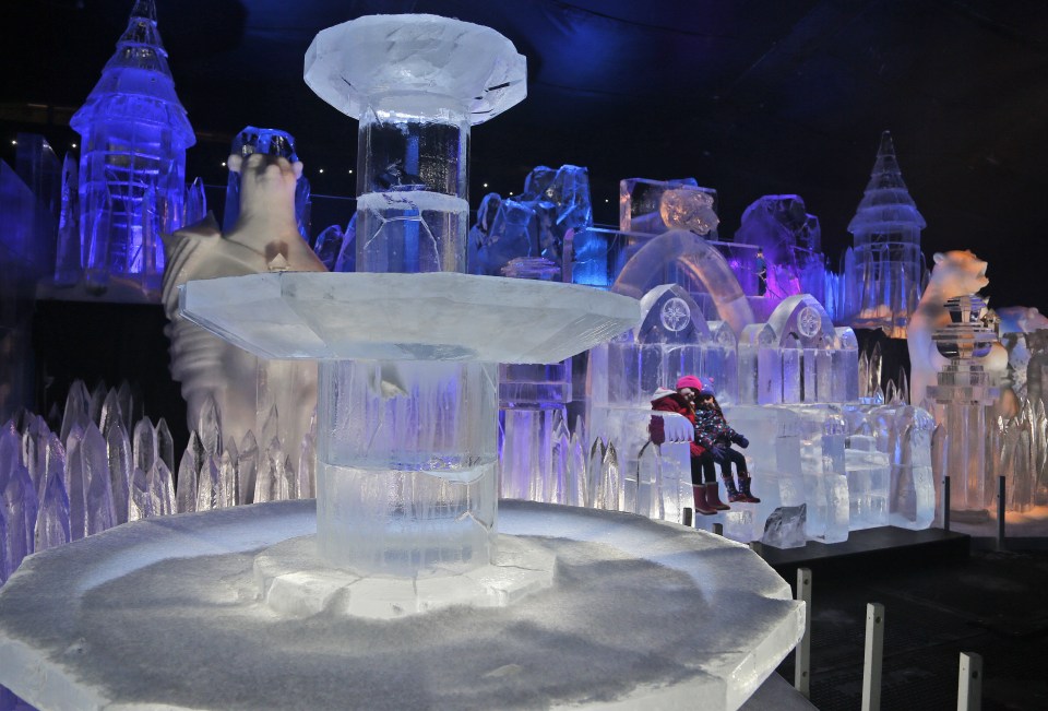  The Duchess of Cambridge and Prince George are among those who have paid a visit to the Ice Kingdom in previous years