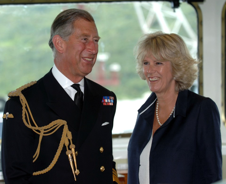  Camilla Parker-Bowels (aka the Duchess of Cornwall - pictured with Prince Charles) is Emma's aunt