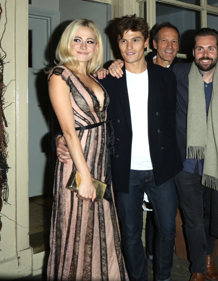  Pixie Lott and Oliver Cheshire were out celebrating their engagement