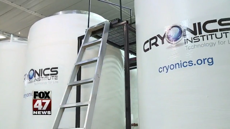  A 14-year-old girl from London is one of about 150 people kept at The Cryonics Institute