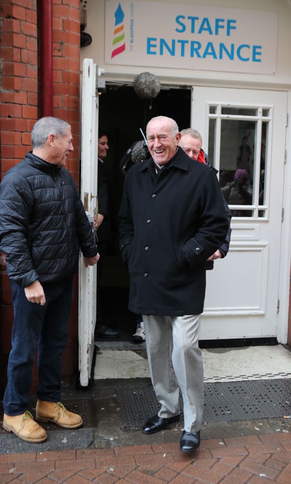  Staff at Blackpool Tower prised the judge out of the lift